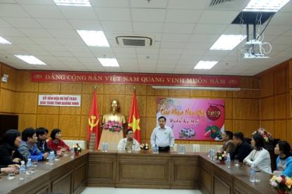 Đón tiếp Đoàn công tác của Bảo tàng Bắc Ninh tới tham quan, học tập