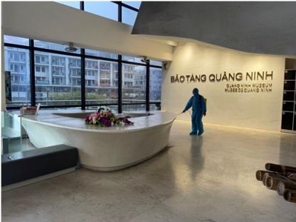 Bảo tàng Quảng Ninh triển khai các biện pháp phòng, chống dịch covid - 19