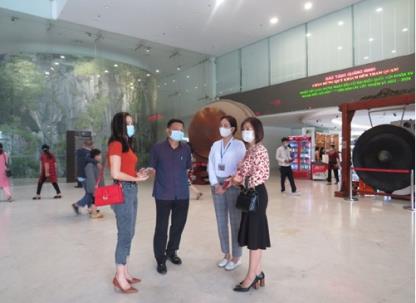 Tổng cục Du lịch Việt Nam kiểm tra công tác phòng, chống dịch bệnh Covid-19 tại Bảo tàng Quảng Ninh