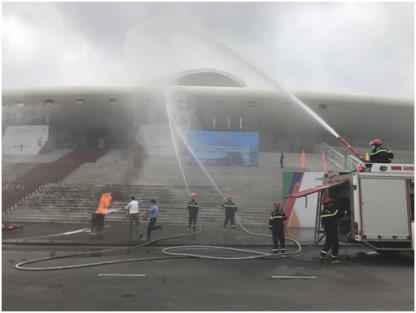 Thực tập phương án PCCC & CHCN Sea Games 31