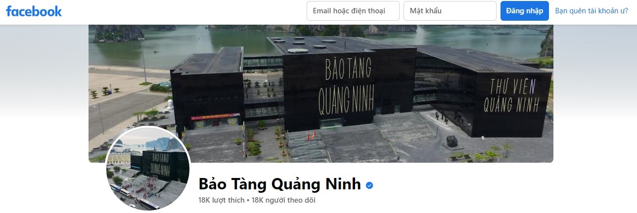 Fanpage Bảo tàng Quảng Ninh