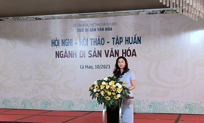 Bảo tàng Quảng Ninh tham gia Hội thảo - Tập huấn ngành Di sản văn hóa năm 2023 